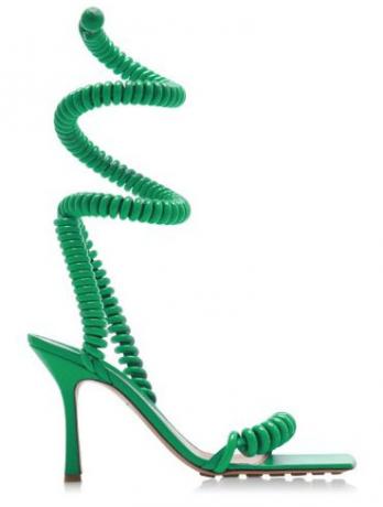 Grüne Schuhe