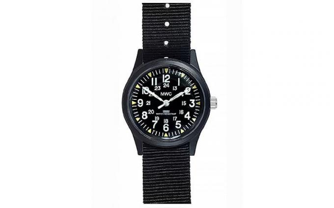 Polní hodinky MWC US Military 1969 Vietnam Era Field Watch Black