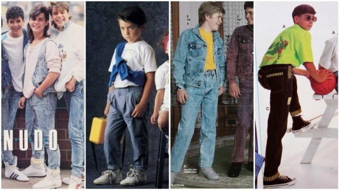 Moda 80 -ih za dečke