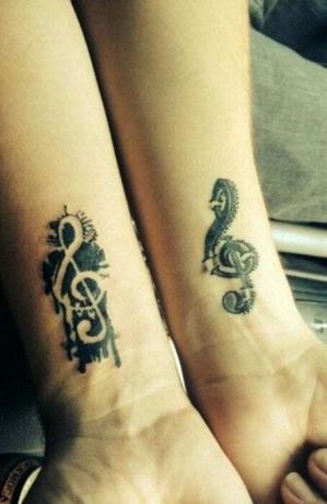 Zodpovedajúce hudobné tetovania (1)