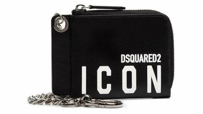 Kožená peňaženka Dsquared2 Icon