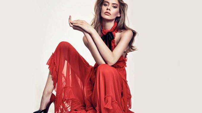 Röda halvformella klänningar_artikel