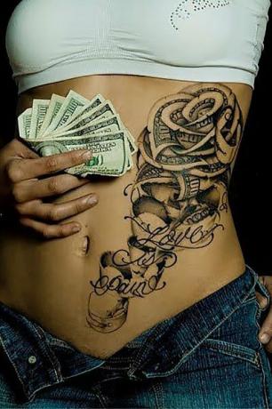 Pengar Rose Tattoo