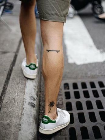 Tetovanie na malých nohách