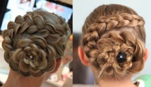 Nederlandsk Flower Braid Hairstyle