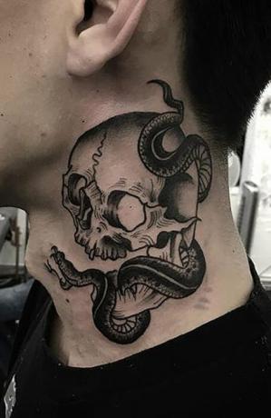 Tatuagem de Crânio