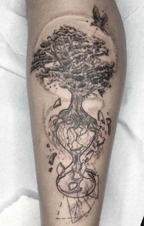 Τατουάζ σκανδιναβικού δέντρου της ζωής