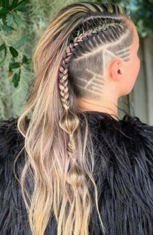 Viking Hairstyle με Fade