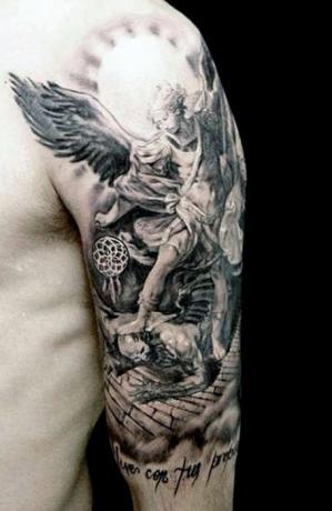 Tatuagem de anjo