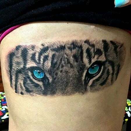 Tetovanie tigrích očí