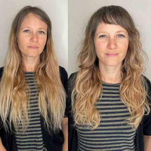 26 leghízelgőbb hosszú frizura 40 év feletti nők számára