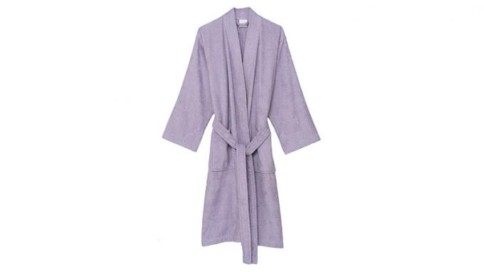 Towelselections Bata kimono de algodón turco para mujer