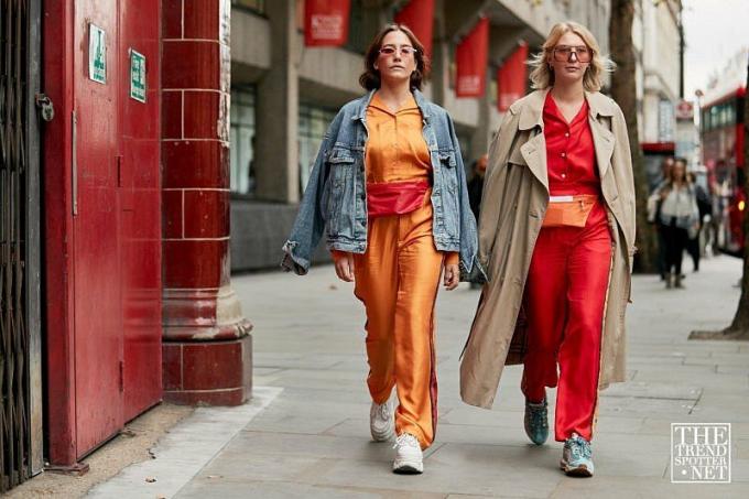 שבוע האופנה בלונדון קיץ אביב 2019 בסגנון רחוב (15 מתוך 59)