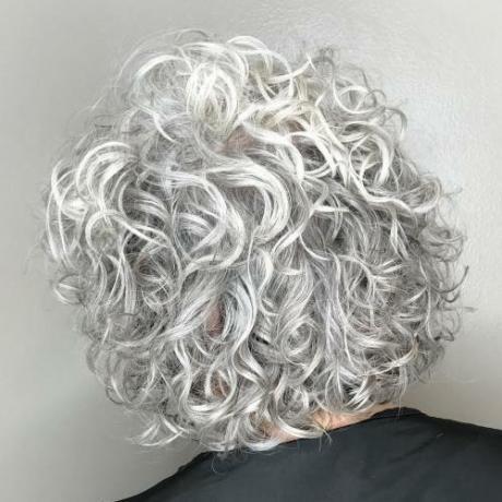 Krátke až stredne sivé vlasy