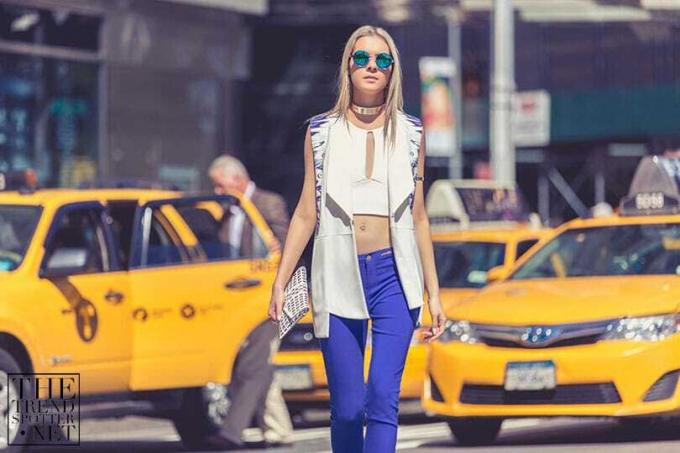 New York Fashion Week Dasha Gold