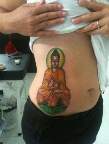Buddhan vatsa tatuointi