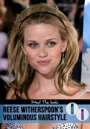 Stort hår är tillbaka: Reese Witherspoon Voluminous Hairstyle Tutorial