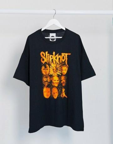 Milk It Vintage T -shirt med Slipknot grafiskt tryck