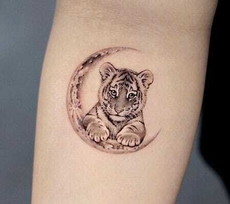 Tetovanie Tiger Moon 2