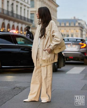 Paris Fashion Week Jesień Zima 2022 Tydzień Mody Street Style Women 5