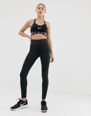 Czarne legginsy Nike Training One w kolorze czarnym