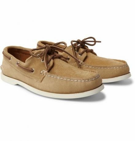 Quoddy Downeast Suede Boat Shoes