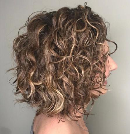 Messy Bob For Curly Hair