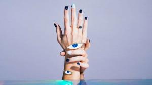 15 coolaste blå nageldesigner att kopiera