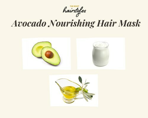 Maschera nutriente per capelli all'avocado