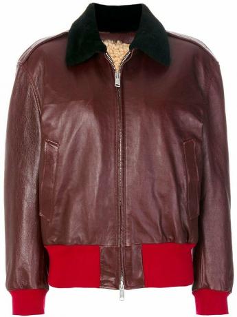 Куртка Calvin Klein 205w39nyc з кольоровим блоком на блискавці, червоний
