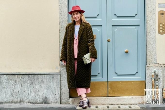 Седмица на модата в Милано Aw 2018 Street Style Women 77
