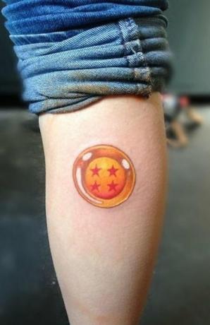 Dragon Ball tatovering