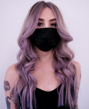 Béžová farba na vlasy Dusty Lavender