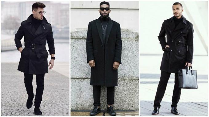 Alle schwarzen Outfits Business Casual Herren