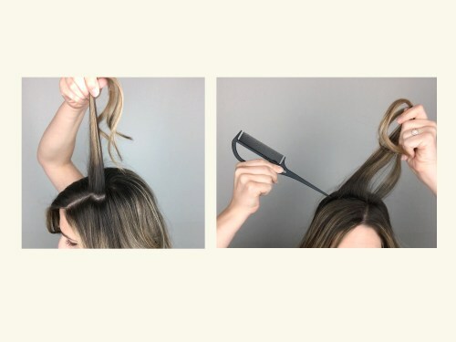 كيفية ندف الشعر: الخطوة الثانية