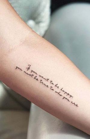 Inšpiratívny citát o tetovaní