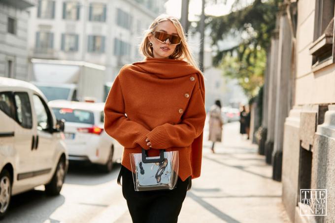 Milánsky týždeň módy, jar, leto 2019, pouličný štýl (35 z 137)
