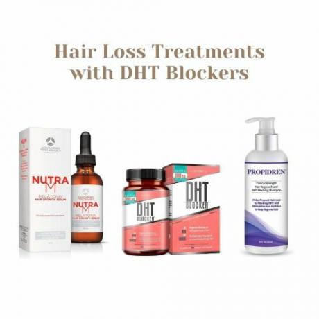 Leczenie wypadania włosów z blokerami DHT