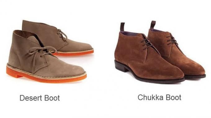 Chukka contro Desert Boots