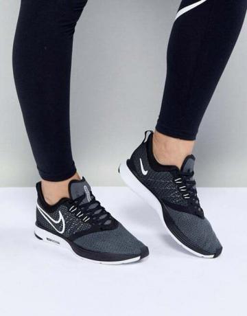 Siyah Nike Koşu Air Zoom Strike Spor Ayakkabı