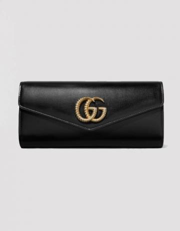 Gucci Broadway Textured Leather Clutch