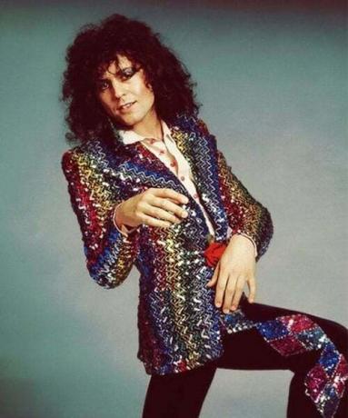 Glam rocková hviezda 70. rokov