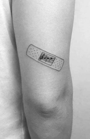 Egyszerű zenei tetoválások (2)