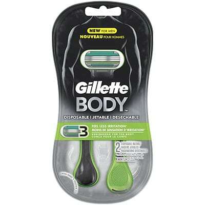 Gillette Body miesten kertakäyttöinen partaveitsi