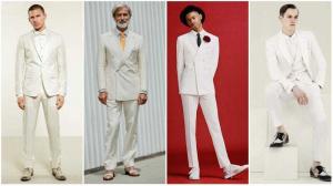 Die coolsten All-White-Outfits für Männer