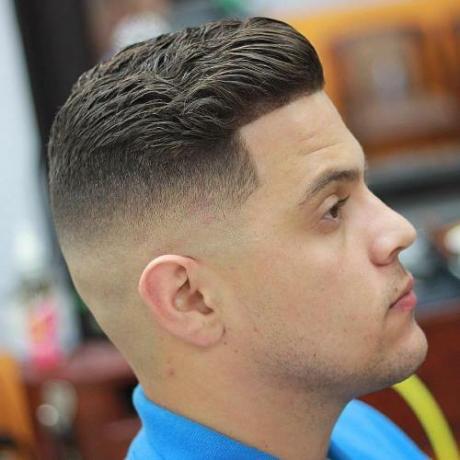 Skin Fade With Line Up