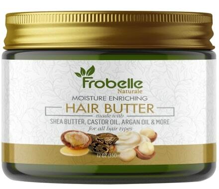 Vlhké máslo na vlasy od Frobelle Naturale
