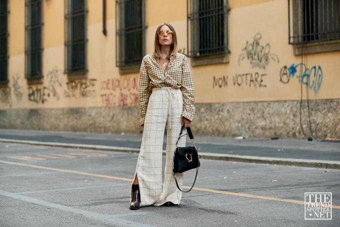 Milánsky týždeň módy, jar, leto 2019, pouličný štýl (73 zo 137)