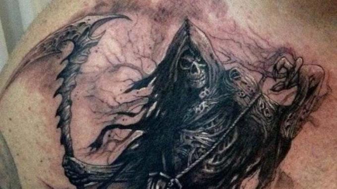 Význam tetovania Grim Reaper