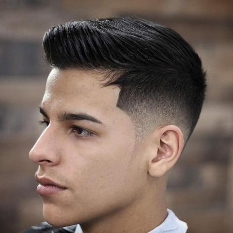 Ivy League on Men's Fade Haircut